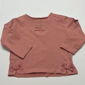 Zara Magic Moments girl’s shirt 9-12 months